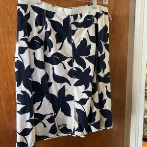 Banana Republic Floral Circle Skirt